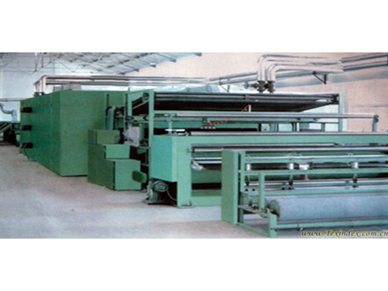Spray rubber cotton production line